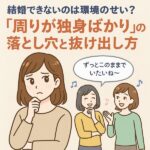 周りが独身ばかり婚活